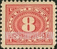 FindYourStampsValue: DOCUMENTARY ISSUE - Eight Cents
