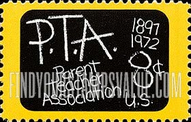 FindYourStampsValue: PARENT TEACHER ASSOCIATION, 75th ANNIVERSARY