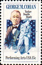 FindYourStampsValue: GEORGE M. COHAN - Performing Arts