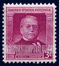 FindYourStampsValue: SAMUEL GOMPERS, Labor Leader