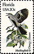 FindYourStampsValue: FLORIDA - State Birds and Flowers