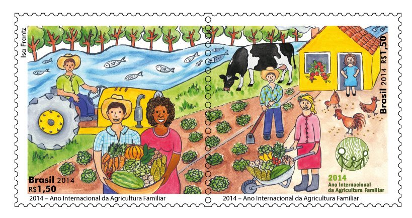 Special issue of Brasilian Post dedicated to International Year of Family Farming