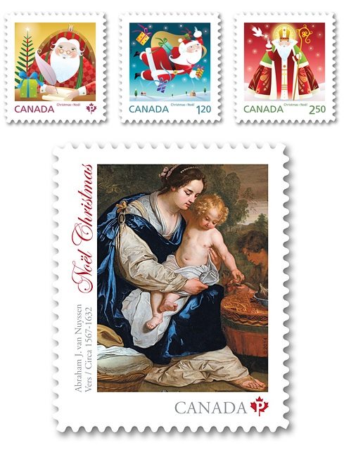 Santa's magic holiday highlighting by Canada Post