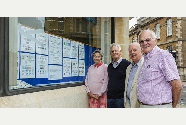 Stamp exhibition on occasion of the 60th birthday of Now Yeovil and District Philatelic Society