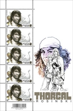 Saga of Thorgal commemorated by Belgian Post with a new issue