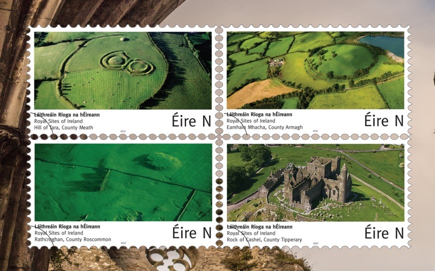Recognizing Ireland’s Royal Past. Four splendid stamps introduced by Ireland Post
