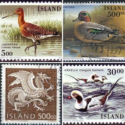 The stamp exhibition dedicated to remarkable stamps of Iceland