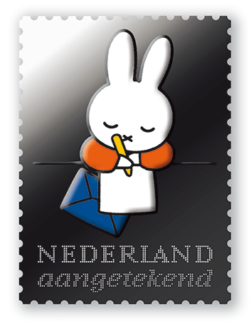 Dick Bruna’s 88th birthday marked with a new stamp issue by PostNL