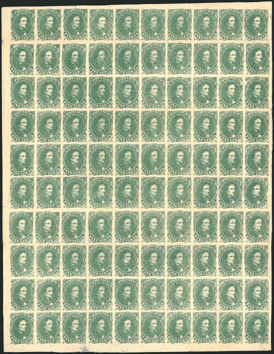 A famous piece of Confederate States postal history will highlight New York auction!