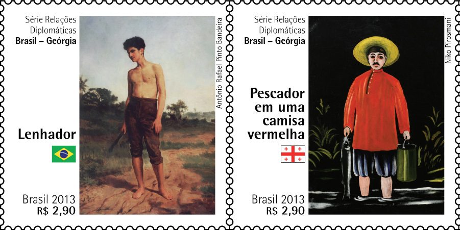 Diplomatic Relations: Brazil-Georgia – Art and Culture joint stamp issue
