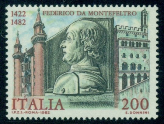 Raphael the Italian painter through philately