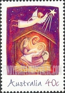 FindYourStampsValue: Christmas: Nativity