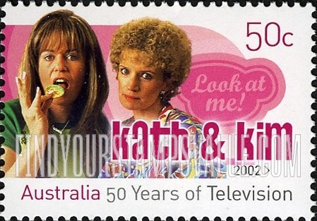 FindYourStampsValue: Television in Australia, 50th Anniversary: Kath & Kim