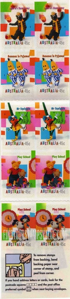 FindYourStampsValue: Children’s Television Programs