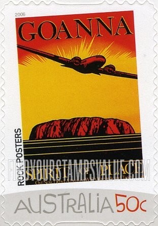 FindYourStampsValue: Rock Posters: Goanna’s Spirit of Place album, 1983