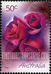 FindYourStampsValue: Red Roses