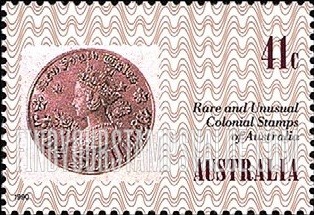 FindYourStampsValue: Penny Black 150th Anniversary: New South Wales #44