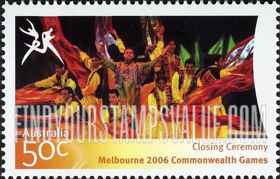FindYourStampsValue: Highlights of Commonwealth Games: Dancer
