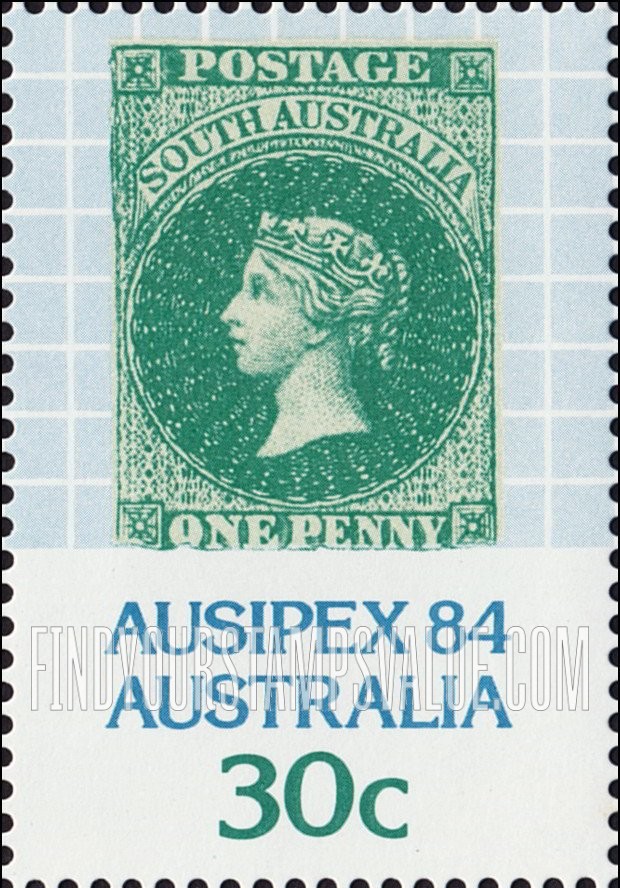 FindYourStampsValue: Ausipex ’84: South Australia #1