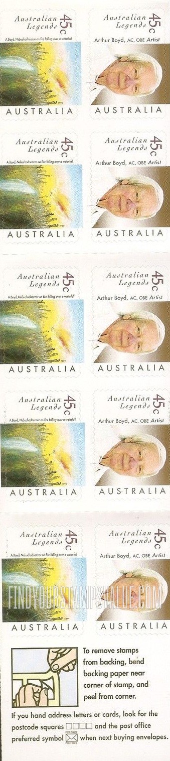 FindYourStampsValue: Legends Type of 1997