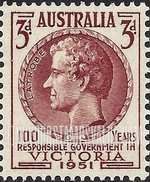 FindYourStampsValue: Charles Joseph Latrobe (1801-1875), first governor of Victoria