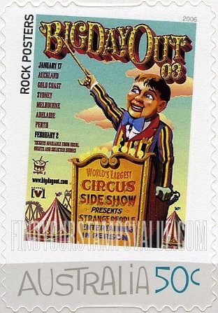 FindYourStampsValue: Rock Posters: Big Day Out Festival, 2003