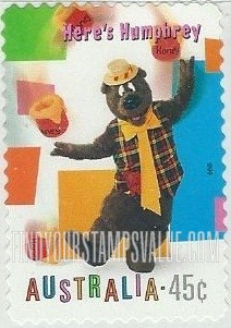 FindYourStampsValue: Children’s Television Programs: “Here’s Humphrey”