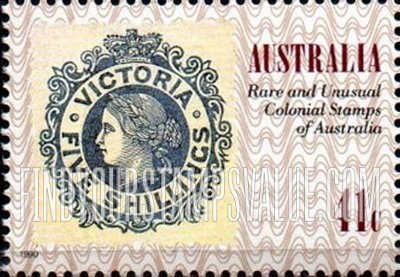 FindYourStampsValue: Penny Black 150th Anniversary: Victoria #120