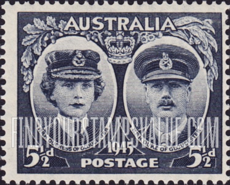 FindYourStampsValue: Duke and Duchess of Gloucester