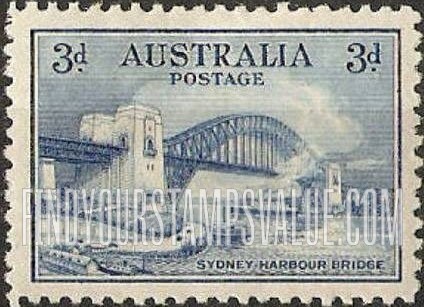FindYourStampsValue: Sydney Harbor Bridge
