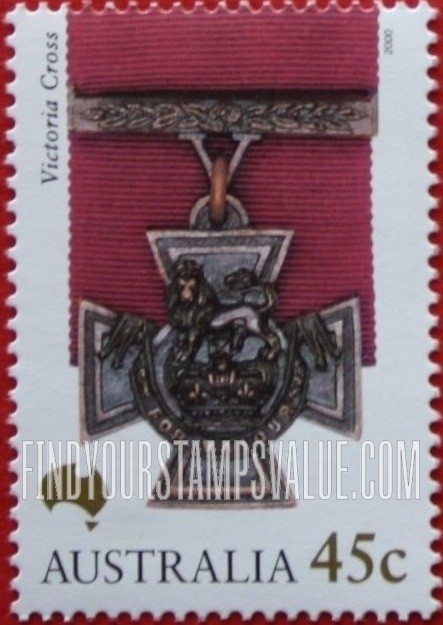 FindYourStampsValue: Australian Victoria Cross, Centennial: Victoria Cross