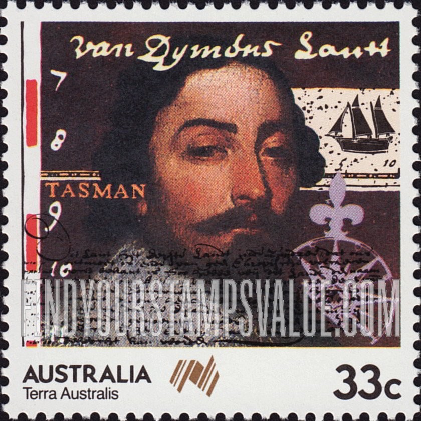 FindYourStampsValue: Abel Tasman, explorer