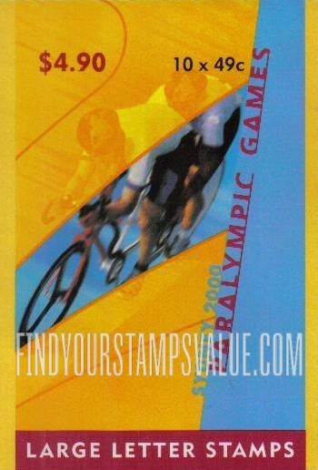 FindYourStampsValue: 2000 Paralympics, Sydney