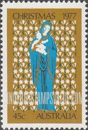 FindYourStampsValue: Virgin and Child