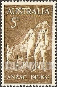 FindYourStampsValue: “Simpson and His Donkey” by Wallace Anderson