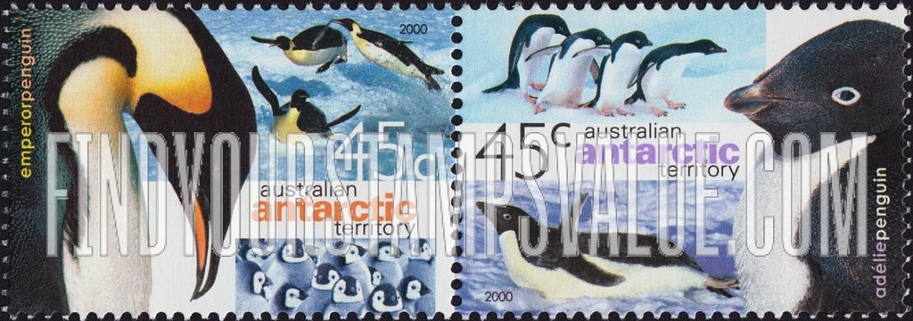 FindYourStampsValue: AUSTRALIAN ANTARCTIC TERRITORY - Penguins