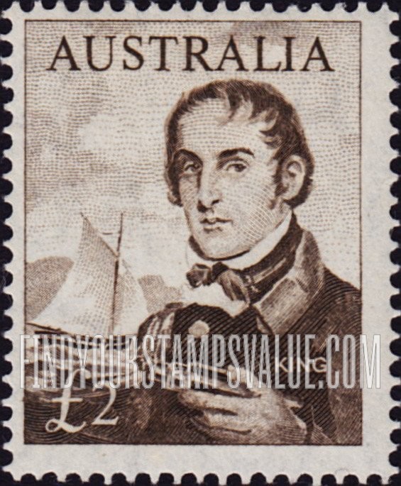 FindYourStampsValue: Admiral Philip Parker King