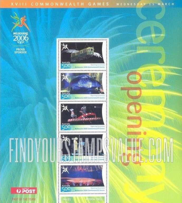 FindYourStampsValue: Highlights of Commonwealth Games