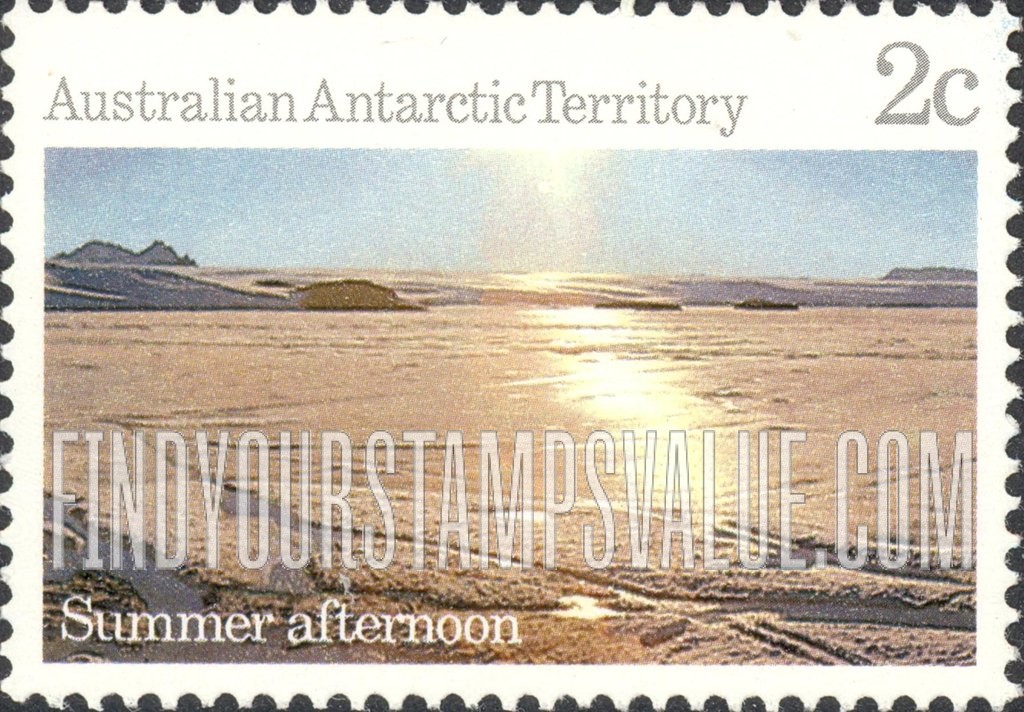 FindYourStampsValue: AUSTRALIAN ANTARCTIC TERRITORY: Summer afternoon