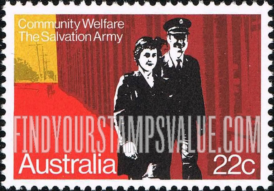 FindYourStampsValue: Salvation Army Officers