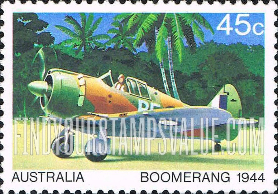 FindYourStampsValue: Boomerang, 1944