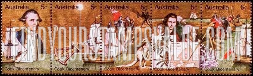 FindYourStampsValue: Captain Cook Bicentenary