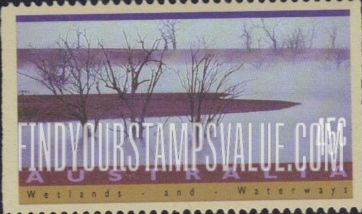 FindYourStampsValue: Wetlands: Lake Eildon, Victoria