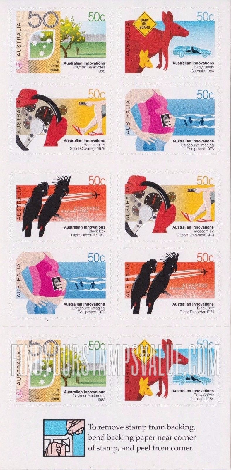 FindYourStampsValue: Australian Innovations