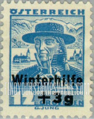 FindYourStampsValue: Semi-Postal, Republic, Costumes of various districts: Upper Austria