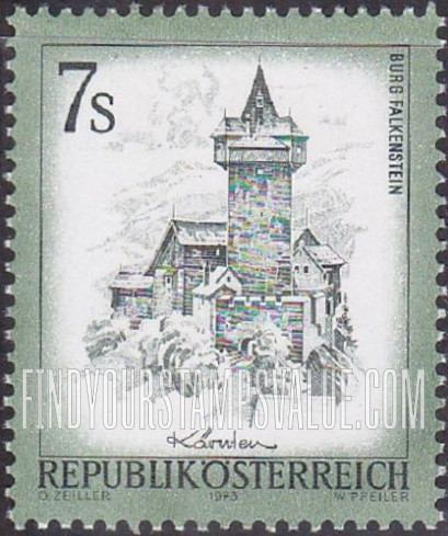 FindYourStampsValue: Falkenstein Castle, Carinthia
