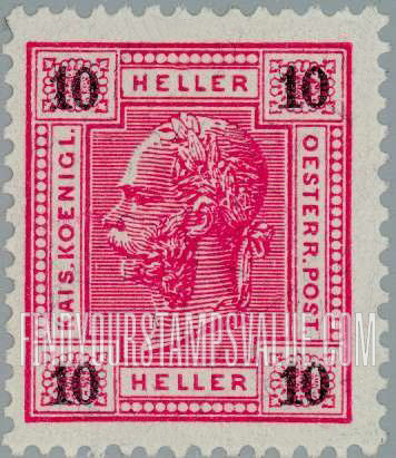 FindYourStampsValue: For Austria only: Franz Josef