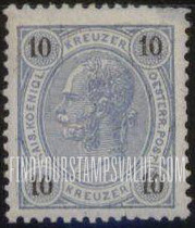 FindYourStampsValue: For Austria only: Franz Josef