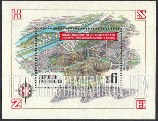 FindYourStampsValue: European Security Conference, Vienna: Illustration reduced