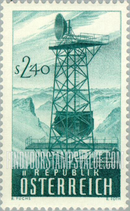 FindYourStampsValue: Antenna, Zugspitze